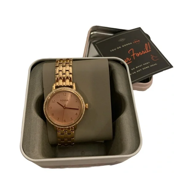 Fossil | Accessories | New In Box Fossil Rose Gold Watch  display picture 2